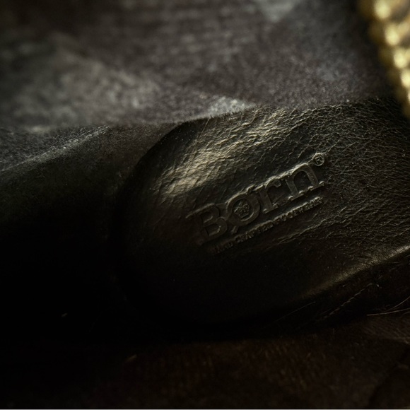 Born Leather Black Knee High Boots Size 7.5 - Picture 13 of 13